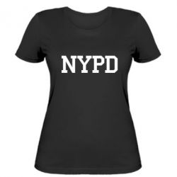 Женская футболка NYPD - PrintSalon