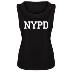 Женская майка NYPD - PrintSalon