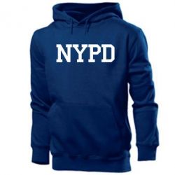 Мужское худи NYPD - PrintSalon