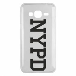 Чехол для Samsung J3 2016 NYPD - PrintSalon