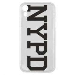 Чехол для iPhone XR NYPD - PrintSalon