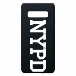 Чехол для Samsung S10+ NYPD - PrintSalon