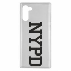 Чехол для Samsung Note 10 NYPD - PrintSalon