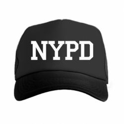 Кепка-тракер NYPD - PrintSalon