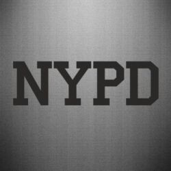Наклейка NYPD - PrintSalon