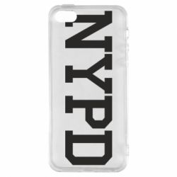 Чехол для iPhone5/5S/SE NYPD - PrintSalon