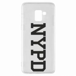 Чехол для Samsung A8+ 2018 NYPD - PrintSalon