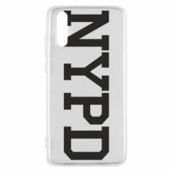 Чехол для Huawei P20 NYPD - PrintSalon