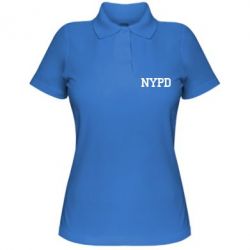 Женское поло NYPD - PrintSalon