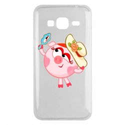 Чехол для Samsung J3 2016 Нюша в шляпке - PrintSalon