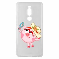 Чехол для Meizu Note 8 Нюша в шляпке - PrintSalon