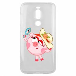 Чехол для Meizu X8 Нюша в шляпке - PrintSalon