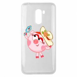 Чехол для Xiaomi Pocophone F1 Нюша в шляпке - PrintSalon