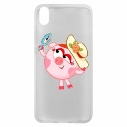 Чехол для Xiaomi Redmi 7A Нюша в шляпке - PrintSalon