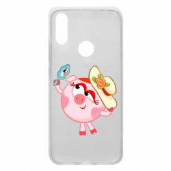 Чехол для Xiaomi Redmi 7 Нюша в шляпке - PrintSalon