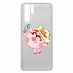 Чехол для Huawei P30 Pro Нюша в шляпке