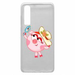 Чехол для Huawei P30 Нюша в шляпке - PrintSalon