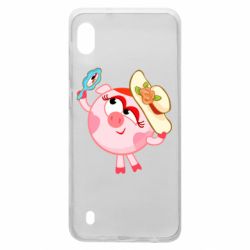 Чехол для Samsung A10 Нюша в шляпке - PrintSalon