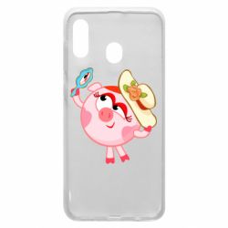 Чехол для Samsung A20 Нюша в шляпке - PrintSalon