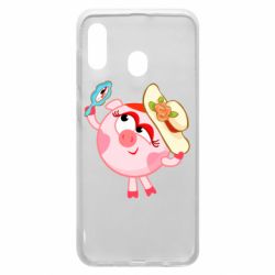 Чехол для Samsung A30 Нюша в шляпке - PrintSalon