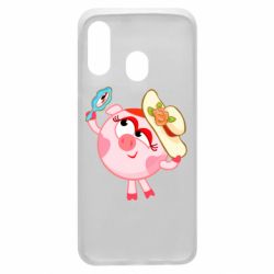 Чехол для Samsung A40 Нюша в шляпке - PrintSalon