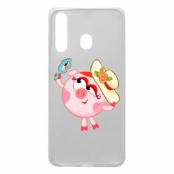 Чехол для Samsung A60 Нюша в шляпке - PrintSalon