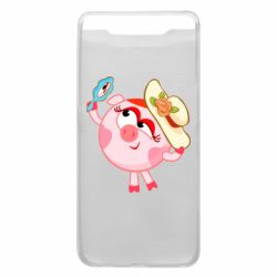 Чехол для Samsung A80 Нюша в шляпке - PrintSalon