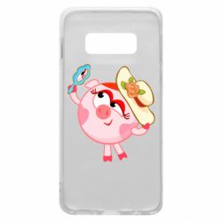 Чехол для Samsung S10e Нюша в шляпке - PrintSalon
