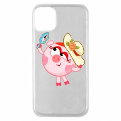 Чехол для iPhone 11 Pro Нюша в шляпке - PrintSalon