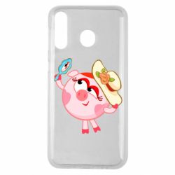 Чехол для Samsung M30 Нюша в шляпке - PrintSalon