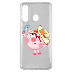 Чехол для Samsung M40 Нюша в шляпке - PrintSalon