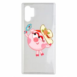 Чехол для Samsung Note 10 Plus Нюша в шляпке - PrintSalon