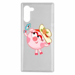 Чехол для Samsung Note 10 Нюша в шляпке - PrintSalon