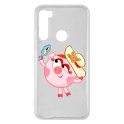 Чехол для Xiaomi Redmi Note 8 Нюша в шляпке - PrintSalon