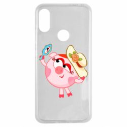 Чехол для Xiaomi Redmi Note 7 Нюша в шляпке - PrintSalon