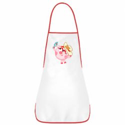 Фартук Нюша в шляпке - PrintSalon