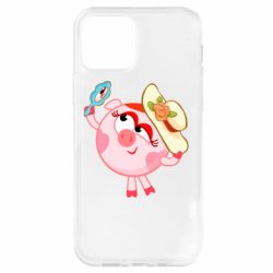 Чехол для iPhone 12 Pro Нюша в шляпке - PrintSalon