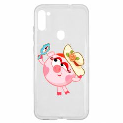 Чехол для Samsung A11/M11 Нюша в шляпке - PrintSalon