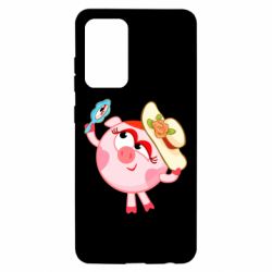 Чехол для Samsung A52 5G Нюша в шляпке - PrintSalon