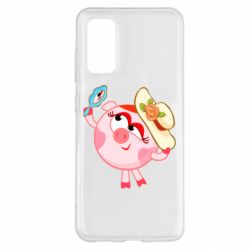 Чехол для Samsung S20 Нюша в шляпке - PrintSalon