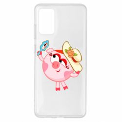 Чехол для Samsung S20+ Нюша в шляпке - PrintSalon