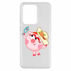 Чехол для Samsung S20 Ultra Нюша в шляпке - PrintSalon