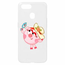 Чехол для Oppo A5s/A12 Нюша в шляпке - PrintSalon