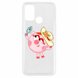 Чехол для Oppo A53/A32/A33 Нюша в шляпке