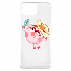 Чехол для Oppo A73 Нюша в шляпке - PrintSalon