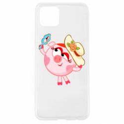 Чехол для Oppo A92s Нюша в шляпке - PrintSalon