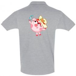 Мужское поло Нюша в шляпке - PrintSalon