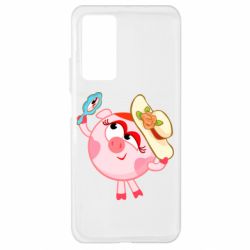 Чехол для Xiaomi Mi 10T/10T Pro Нюша в шляпке - PrintSalon