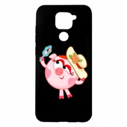 Чехол для Xiaomi Redmi Note 9/Redmi 10X Нюша в шляпке - PrintSalon