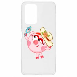 Чехол для Xiaomi Redmi Note 10 Pro Нюша в шляпке - PrintSalon